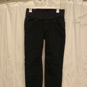 Black jeans - maternity.